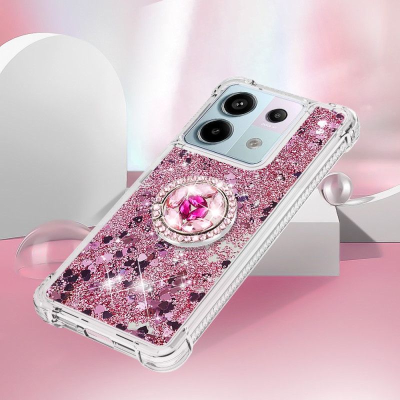 Cover Xiaomi Redmi Note 13 Pro 5g Telefon Etui Glitter Ring-holder