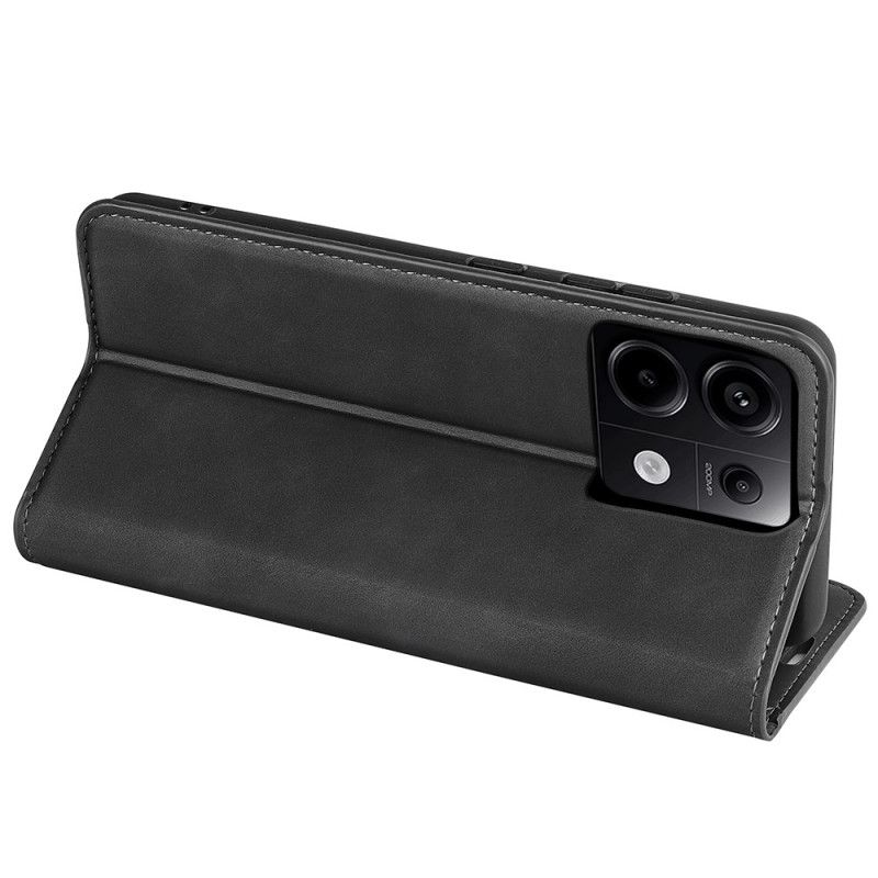 Flip Cover Til Xiaomi Redmi Note 13 Pro 5g Læderstil