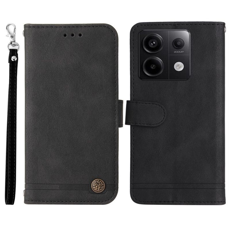 Flip Cover Xiaomi Redmi Note 13 Pro 5g Dekorativ Remnitte