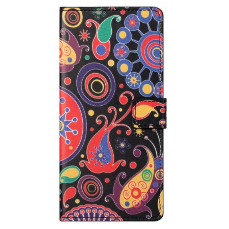 Flip Cover Xiaomi Redmi Note 13 Pro 5g Galaxy Mønster