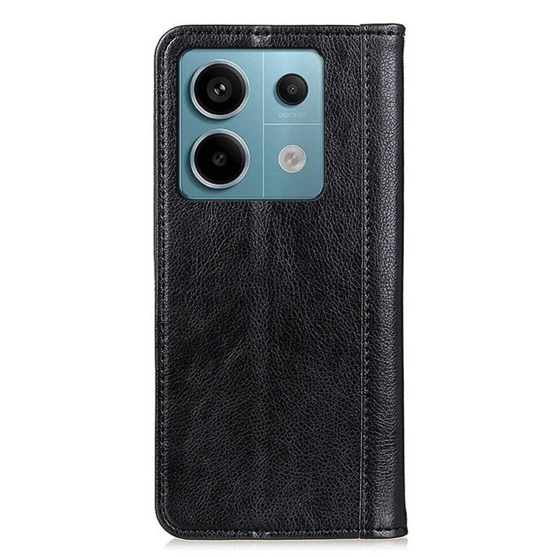 Flip Cover Xiaomi Redmi Note 13 Pro 5g Litchi Tekstur