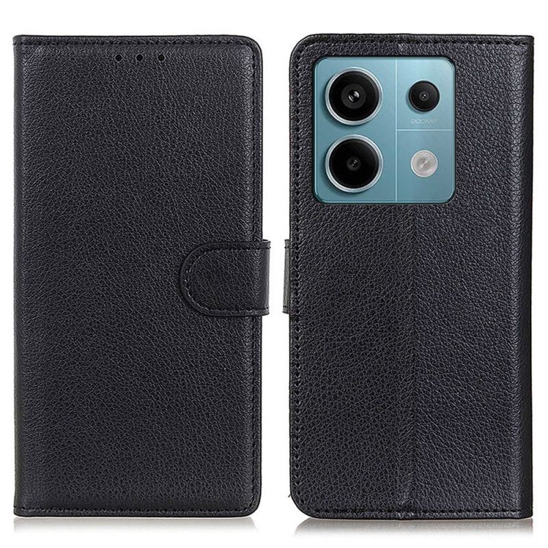 Flip Cover Xiaomi Redmi Note 13 Pro 5g Traditionelt Kunstlæder