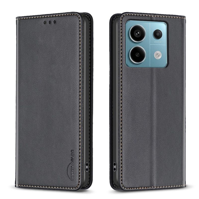 Læder Cover Xiaomi Redmi Note 13 Pro 5g Telefon Etui Binfen Farve