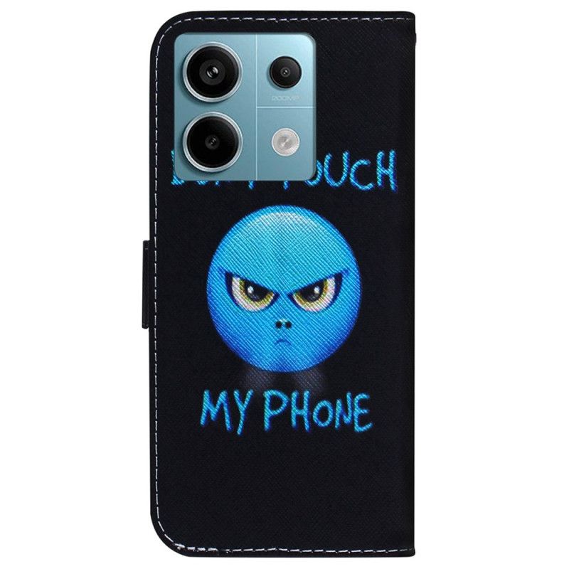 Læder Cover Xiaomi Redmi Note 13 Pro 5g Telefon Etui Telefon Emoji