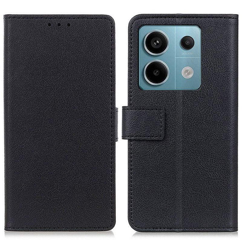 Læder Cover Xiaomi Redmi Note 13 Pro 5g Telefon Etui Klassisk