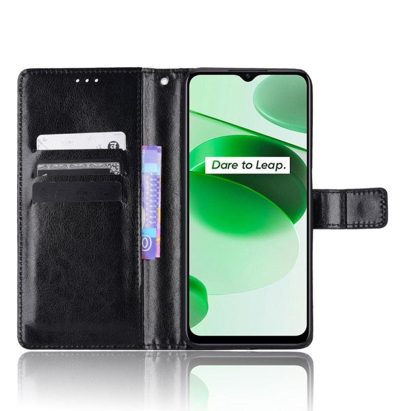 Flip Cover Realme C35 Flashy Classic