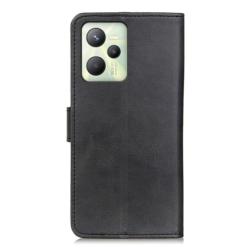 Flip Cover Realme C35 Klassisk Mat