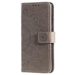 Flip Cover Realme C35 Med Snor Strop Mandala