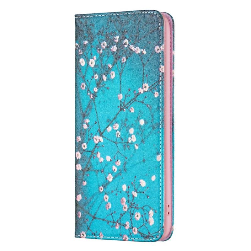 Cover iPhone 14 Pro Flip Cover Blomster