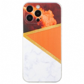 Cover iPhone 14 Pro Marmor