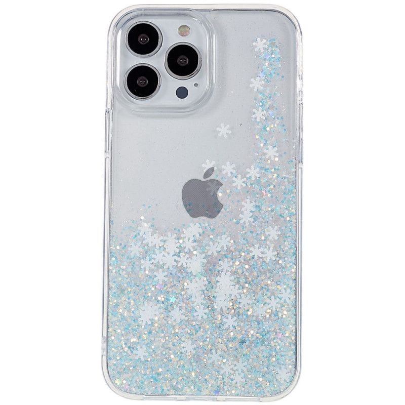 Cover iPhone 14 Pro Pailletterflager