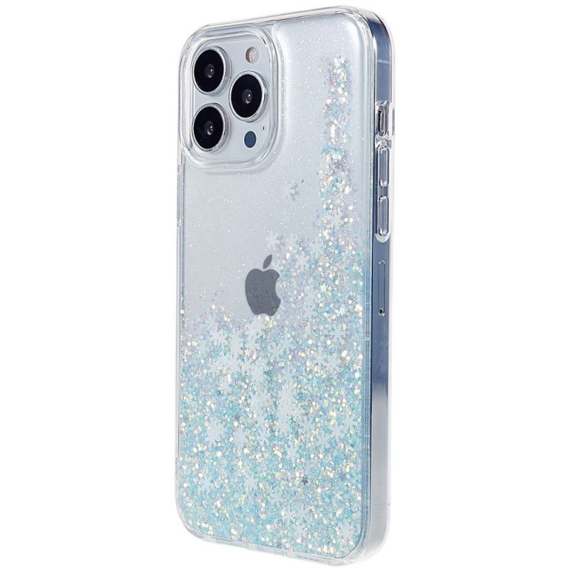 Cover iPhone 14 Pro Pailletterflager