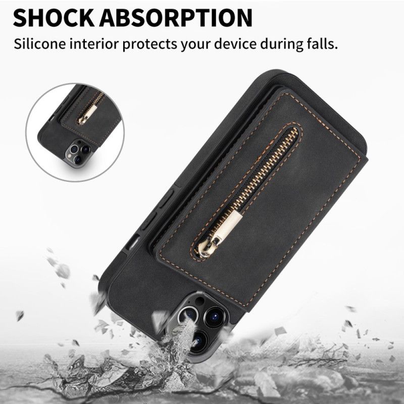 Cover iPhone 14 Pro Punge Etui Håndfri Support Wallet