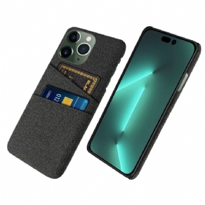 Cover iPhone 14 Pro Stofkortholder