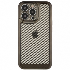 Cover iPhone 14 Pro Styled Carbon Fiber