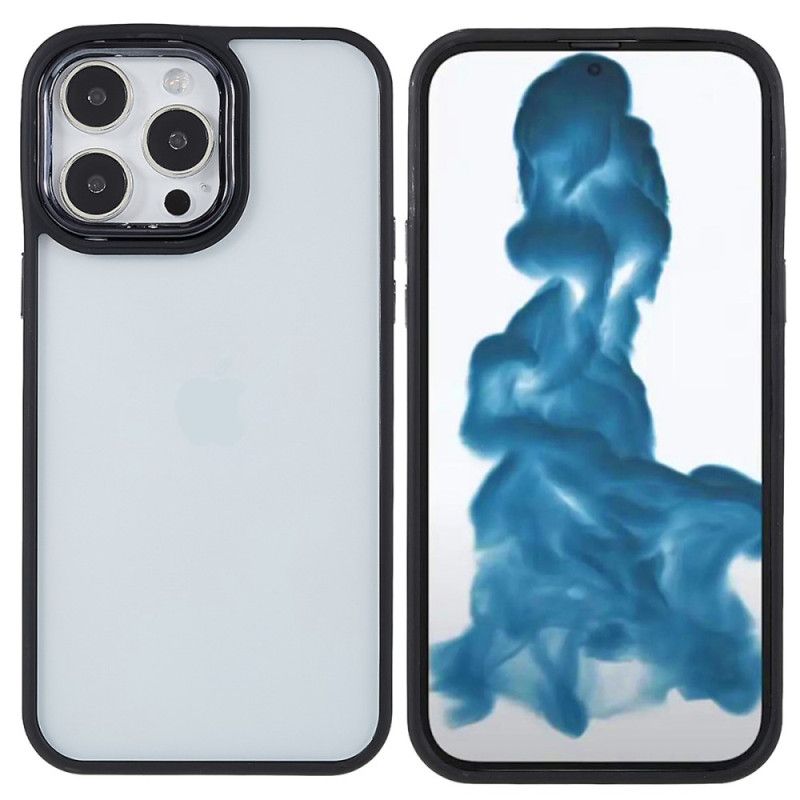 Cover iPhone 14 Pro Transparente Farvede Kanter