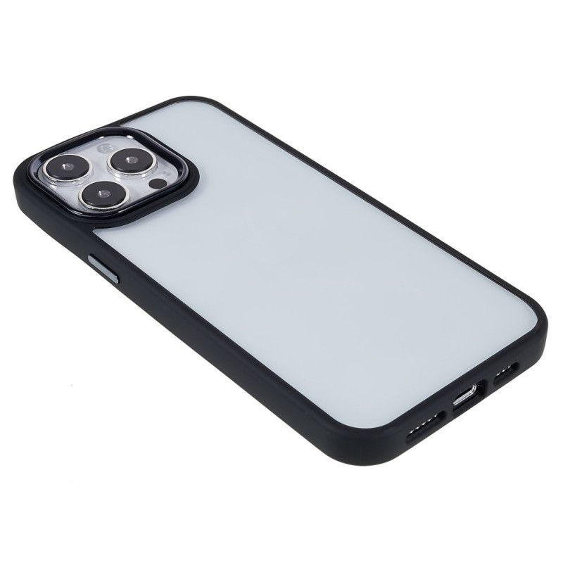 Cover iPhone 14 Pro Transparente Farvede Kanter