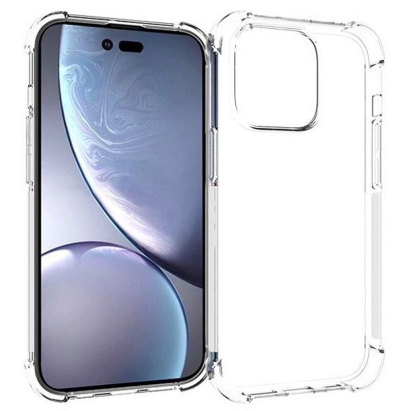 Cover iPhone 14 Pro Transparente Forstærkede Hjørner