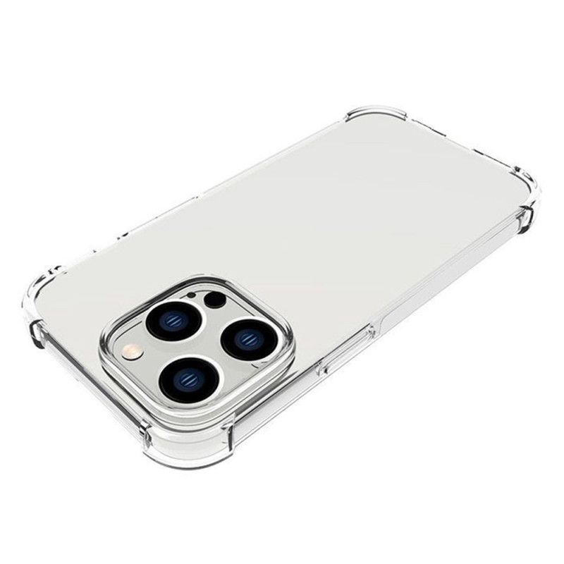 Cover iPhone 14 Pro Transparente Forstærkede Hjørner