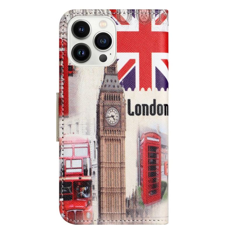 Flip Cover iPhone 14 Pro Londonrejse