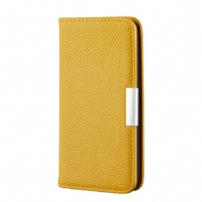 Cover Samsung Galaxy S20 Plus / S20 Plus 5G Flip Cover Litchi Ultra Chic Imiteret Læder