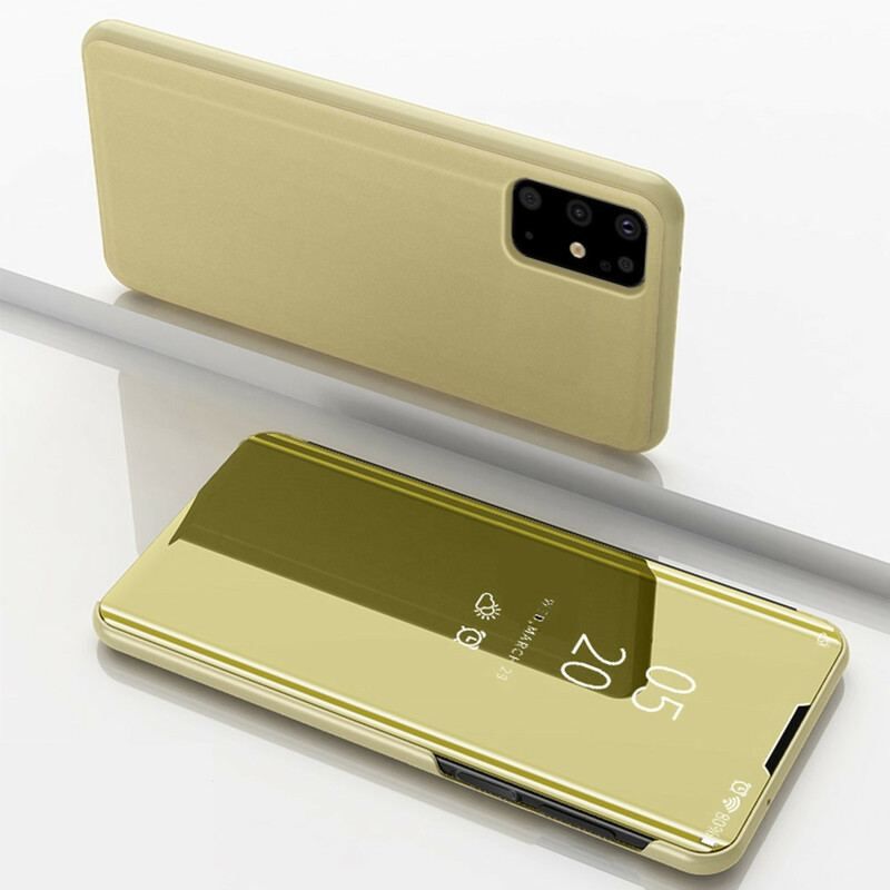 Cover Samsung Galaxy S20 Plus / S20 Plus 5G Spejl Og Kunstlæder