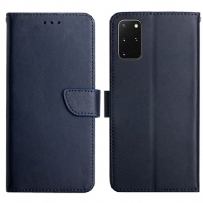 Flip Cover Samsung Galaxy S20 Plus / S20 Plus 5G Ægte Nappa Læder