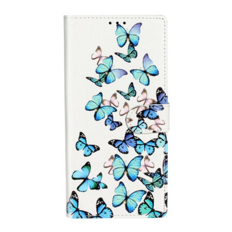 Flip Cover Samsung Galaxy S20 Plus / S20 Plus 5G Design Sommerfugle