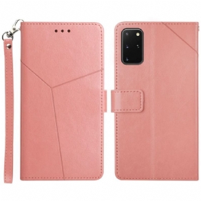 Flip Cover Samsung Galaxy S20 Plus / S20 Plus 5G Stil Læder Geo Y Design