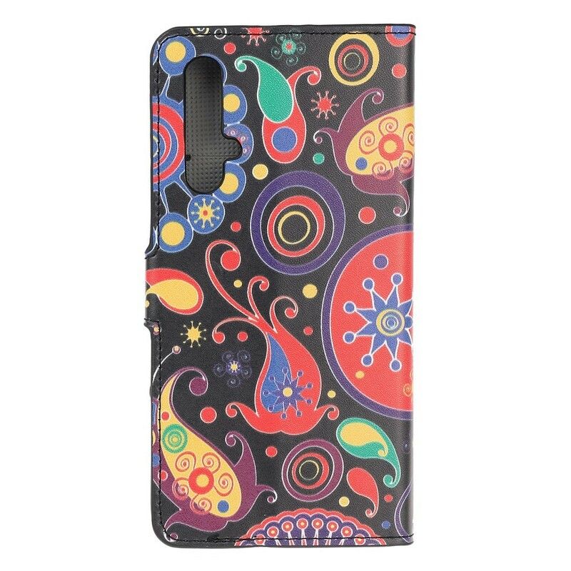 Flip Cover Huawei Nova 5T / Honor 20 Galaxy Design