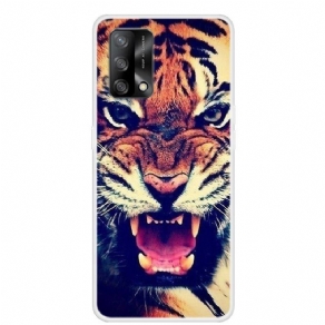 Cover Oppo A74 4G Forreste Tiger