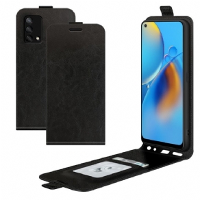 Flip Cover Oppo A74 4G Læder Cover Retro Foldning