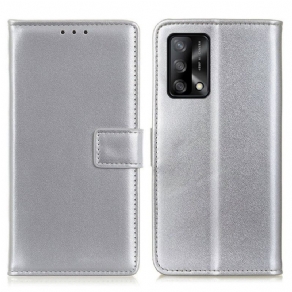 Flip Cover Oppo A74 4G Simpelt Kunstlæder