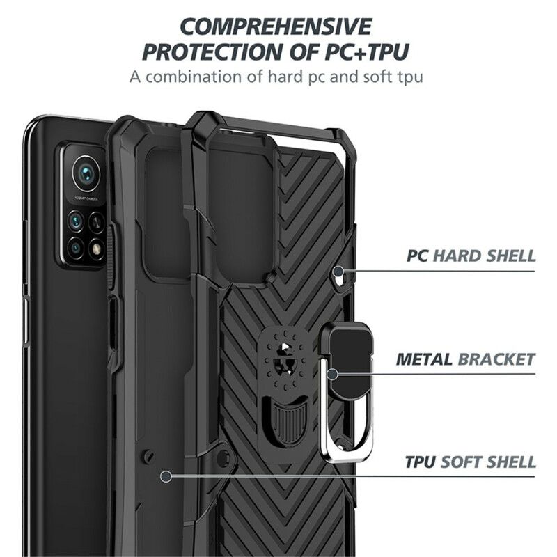 Cover Xiaomi Mi 10T / 10T Pro Aftagelig Ringstøtte