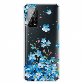 Cover Xiaomi Mi 10T / 10T Pro Buket Blå Blomster