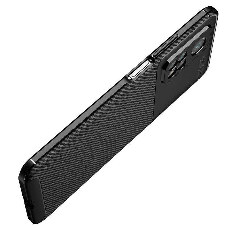 Cover Xiaomi Mi 10T / 10T Pro Fleksibel Kulfibertekstur