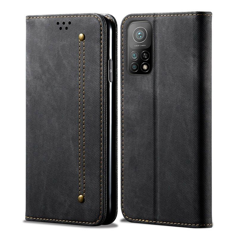 Cover Xiaomi Mi 10T / 10T Pro Flip Cover Denimstof