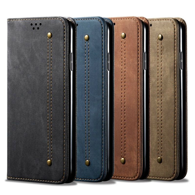 Cover Xiaomi Mi 10T / 10T Pro Flip Cover Denimstof