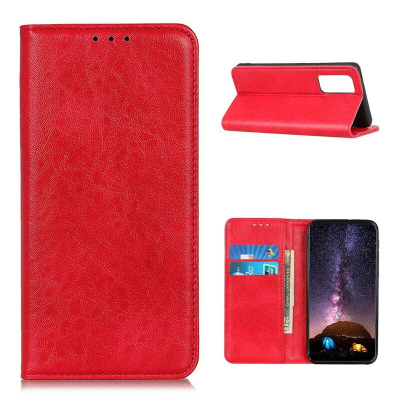 Cover Xiaomi Mi 10T / 10T Pro Flip Cover Tekstureret Splitlæder