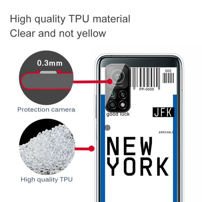 Cover Xiaomi Mi 10T / 10T Pro Pas Til New York