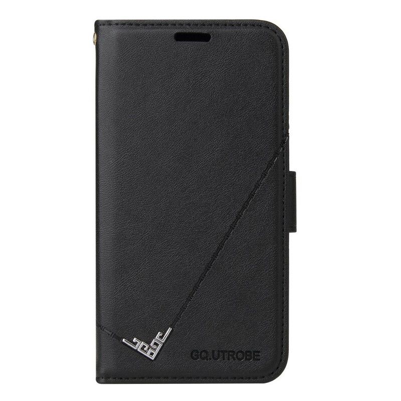 Flip Cover Xiaomi Mi 10T / 10T Pro Fancy Kunstlæder Metal Gq.utrobe