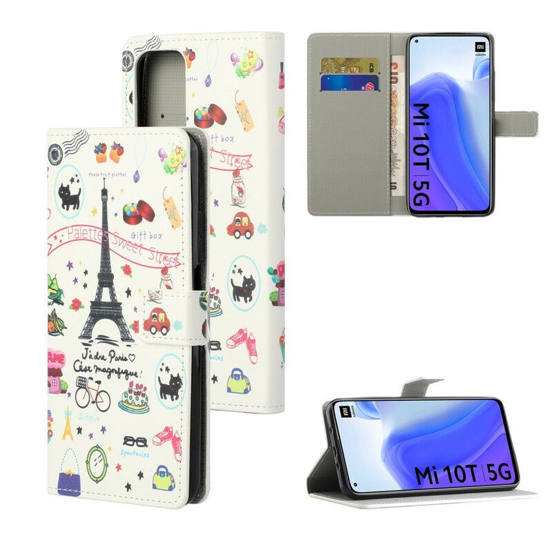 Flip Cover Xiaomi Mi 10T / 10T Pro Jeg Elsker Paris