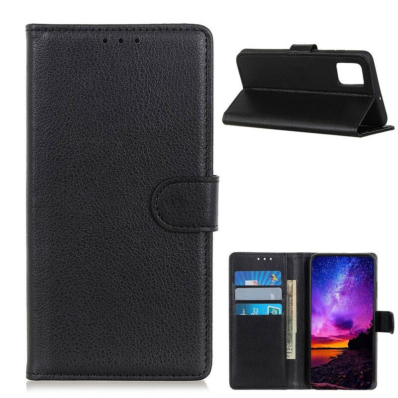 Flip Cover Xiaomi Mi 10T / 10T Pro Premium Litchi-lædereffekt