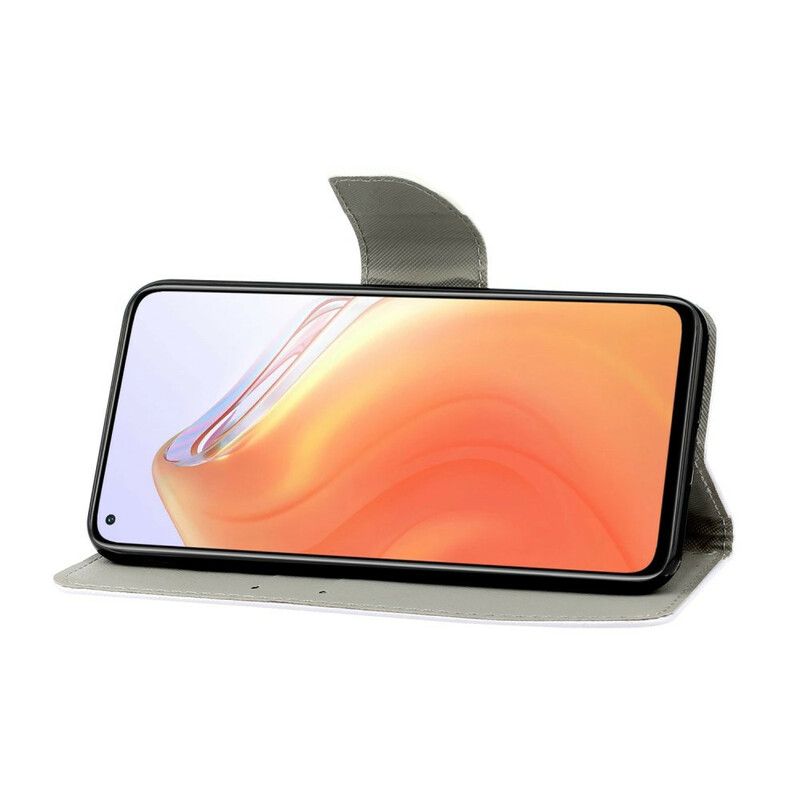 Flip Cover Xiaomi Mi 10T / 10T Pro Sommerfugle Og Sommerblomster