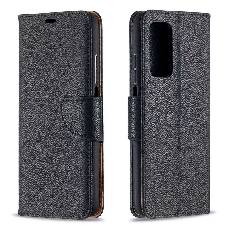 Læder Cover Xiaomi Mi 10T / 10T Pro Flip Cover Litchi Flap Skrå