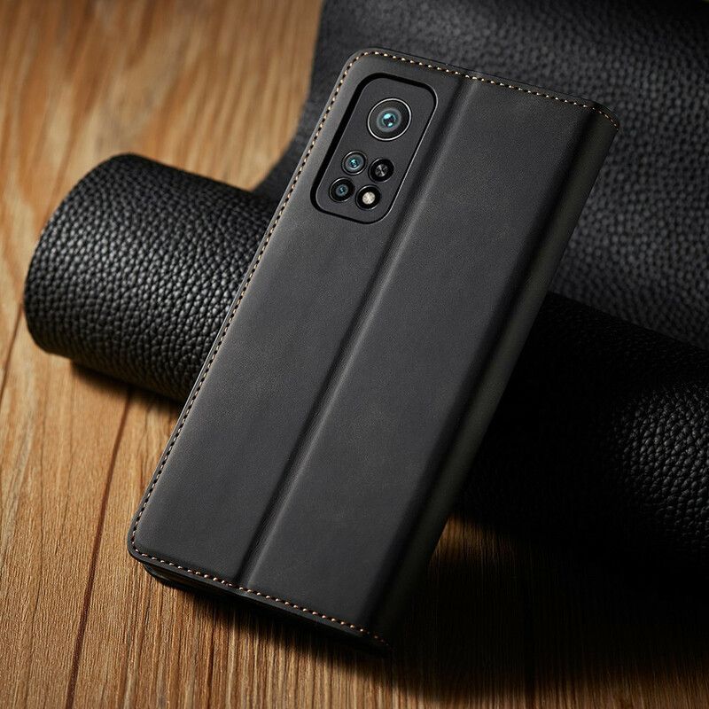 Læder Cover Xiaomi Mi 10T / 10T Pro Lædereffekt Forwenw