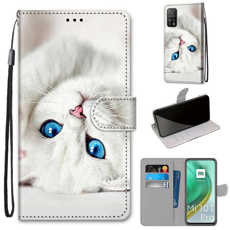 Læder Cover Xiaomi Mi 10T / 10T Pro De Smukkeste Katte