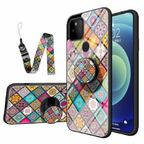 Cover Google Pixel 5A Magnetisk Patchworkholder