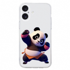 Cover iPhone 16 Plus Panda