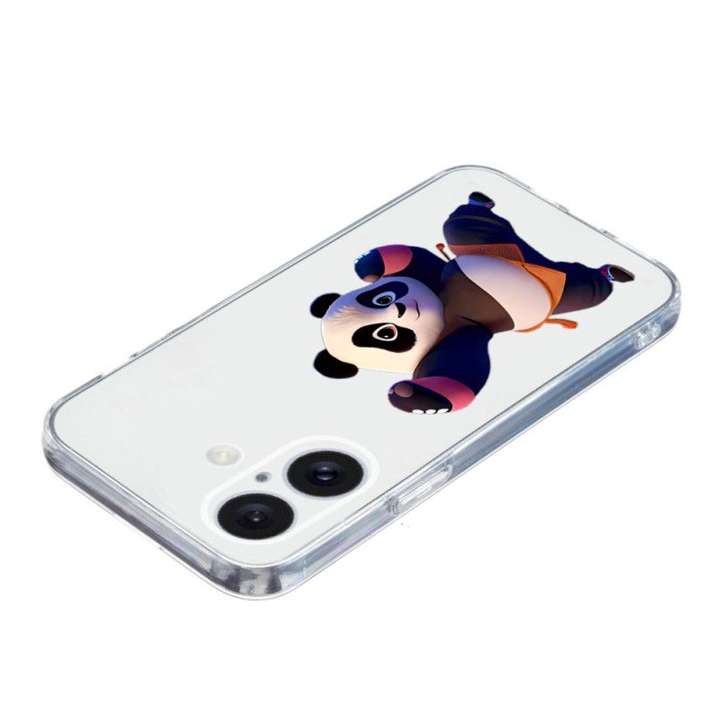 Cover iPhone 16 Plus Panda